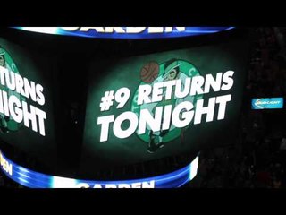 The TD Garden Welcomes Back Rajon Rondo