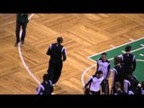 Paul Pierce and Kevin Garnett Entering the Garden Floor Before Facing the Boston Celtics