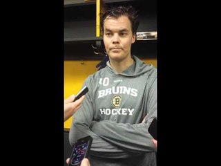 Tuuka Rask on Bruins win, playing back to backs