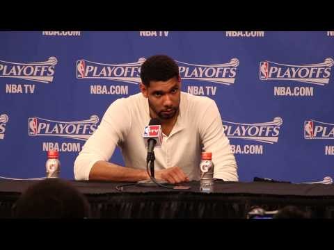Tim Duncan on DeJuan Balir ejection after San Antonio Spurs even series with Dallas Mavericks