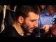 Patrice Bergeron talks after his goal in Boston Bruins' comeback against Montreal Canadiens