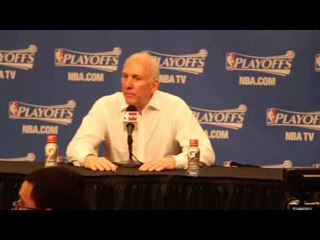 Greg Popovich on San Antonio Spurs win over Dallas Mavericks