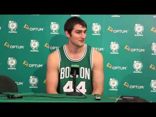Tyler Zeller - Boston Celtics 2014 Media Day