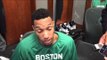 Evan Turner on Celtics roster changes and Jeff Teague's strong play for Atlanta Hawks