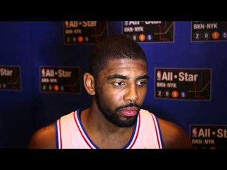 Kyrie Irving talks after NBA All-Star Game