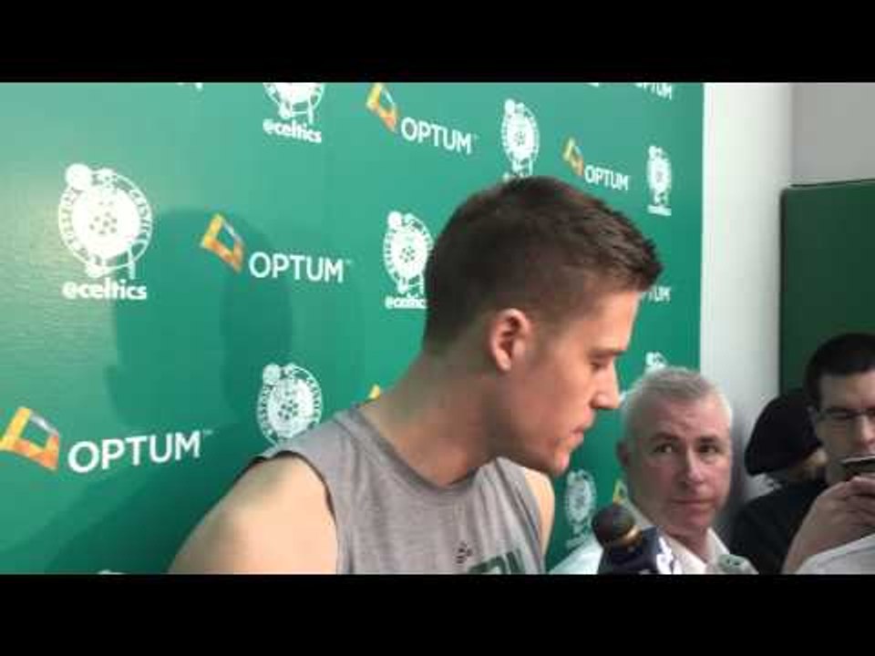 Jonas Jerebko on the #Celtics being the underdog vs. #Cavs