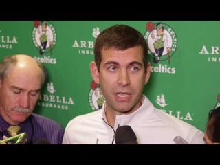 Brad Stevens on Facing the Golden State Warriors & Kevin Durant