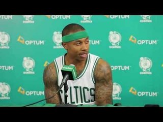 Isaiah Thomas - Boston Celtics Media Day 2015 Full Press Conference