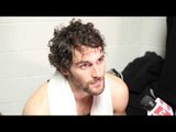 Kevin Love on Not Talking to Kelly Olynyk & Beating the Boston Celtics