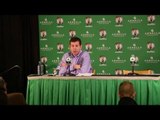 Brad Stevens on Marcus Smart's Defensive Value & Kelly Olynyk's Evolving Confidence