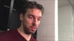 Pau Gasol on Tyronn Lue Becoming Cleveland Cavaliers New Coach after Bulls 110-101 Loss to Celtics