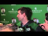 Brad Stevens on Impact of Missing Kelly Olynyk & Matching Up with Greg Monroe
