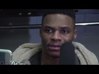 Russell Westbrook on His Team's Good Effort on Defense as Thunder Down Celtics 130-109