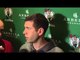 Brad Stevens on the Celtics Signing John Holland & The Hornet's Improved 3-Point Shooting