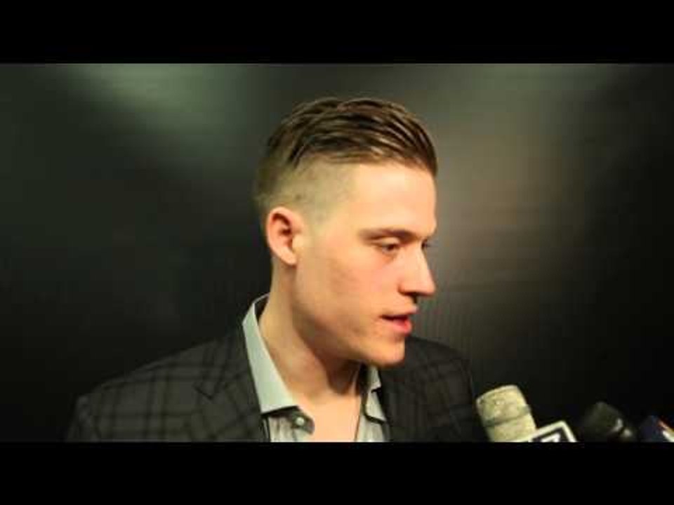 Jonas Jerebko on Feeding Off of the TD Garden Crowd as Celtics Beat Hawks in OT to Tie Series 2-2