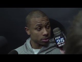 Isaiah Thomas on Amir Johnson's Improved Play on Both Ends of the Floor