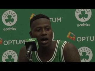Terry Rozier - Boston Celtics Media Day Press Conference