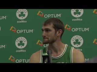 Tyler Zeller - Boston Celtics Media Day Press Conference