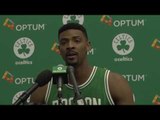 Jordan Mickey - Boston Celtics Media Day Press Conference