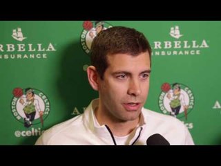 Brad Stevens on his relationship with Gregg Popovich