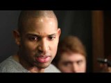 Al Horford on game winning block on DeMarcus Cousins