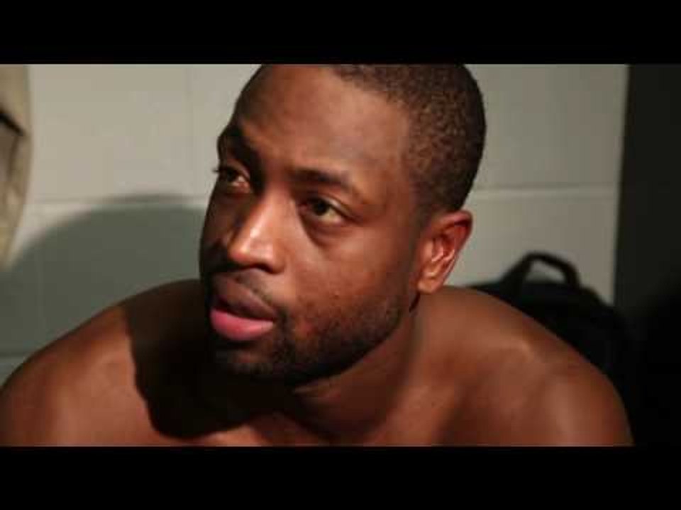 Dwayne Wade on Amir Johnson's Huge Game