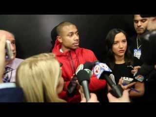 Isaiah Thomas on chasing Wilt Chamberlain on his 52-point night for Boston #Celtics