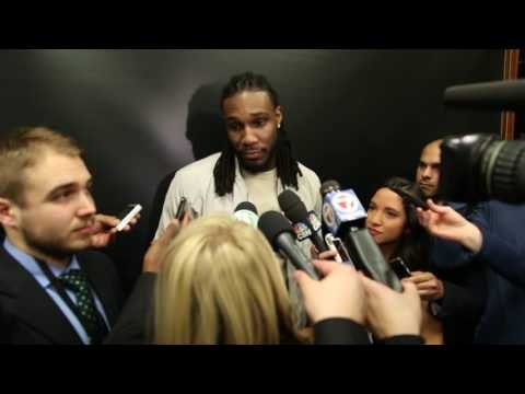 Jae Crowder on Isaiah Thomas' historic 52-point performance for Boston #Celtics vs. Miami #Heat