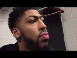 Anthony Davis on Marcus Smart's Defense on Him in the Post