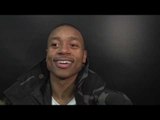 Isaiah Thomas on the Celtics Hot 3 Point Shooting & Marcus Smart's Big Game