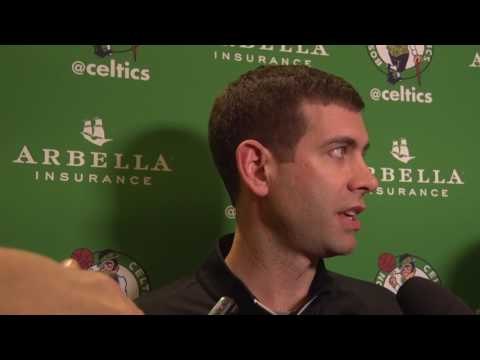 Brad Stevens on Avery Bradley's Injured Achilles & Stopping Anthony Davis and the Pelicans Big Men