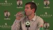 Brad Stevens on the Celtics Turnover Issues & Trying to Stop Blazers Guards