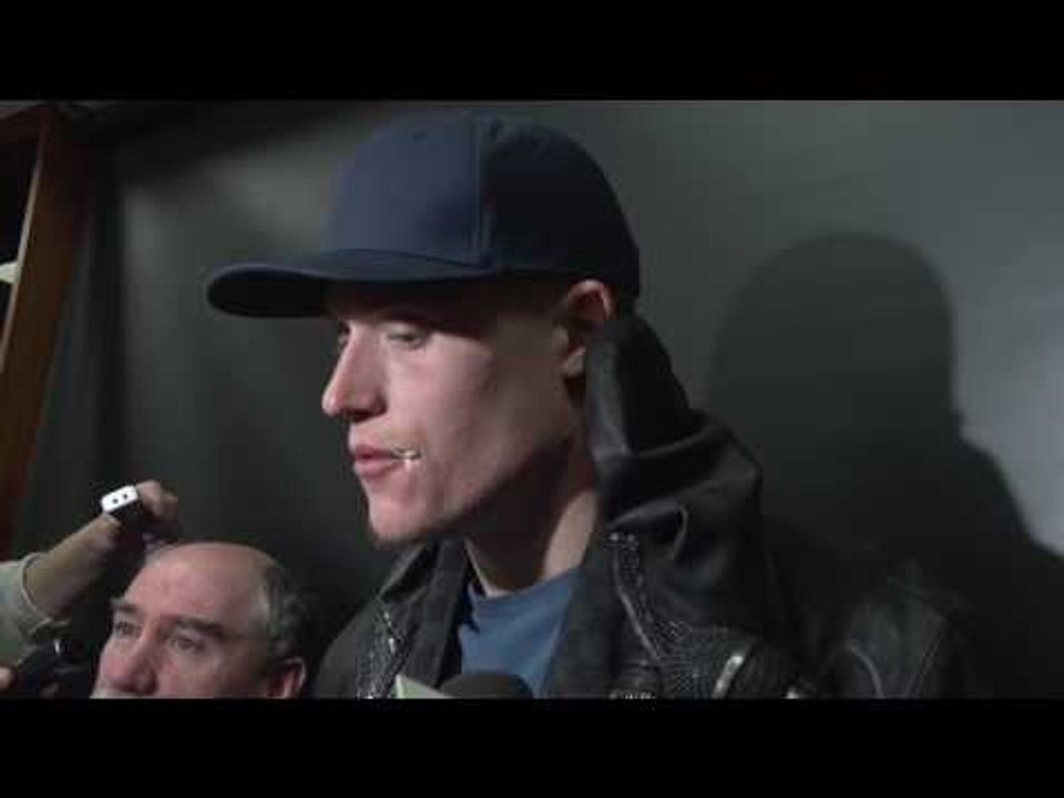 Jonas Jerebko on His Split Lip