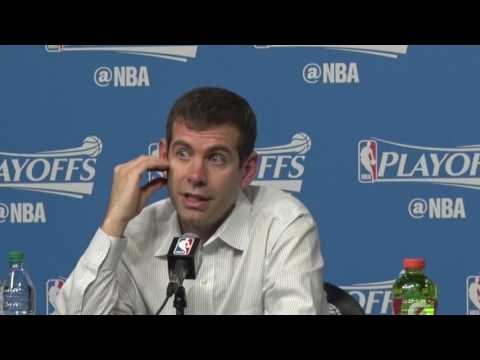 Brad Stevens on Isaiah Thomas' Historic Performance in Celtics Game 2 Overtime Win