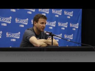 Scott Brooks on Boston Celtics wearing all black to Game 6: "I don't care what they wear."