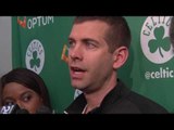 Brad Stevens on Isaiah Thomas Being Named 2nd Team All-NBA, How to Stop Lebron & Cavs