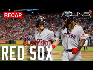 Andrew Benintendi Hits Two HOME RUNS, RED SOX win, 11-4 Over TEXAS