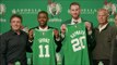 Celtics introduce Kyrie Irving & Gordon Hayward