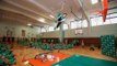 [News] Boston Celtics, Boston Scientific Renovate School Gym in Gardner | Ray Allen Continues...