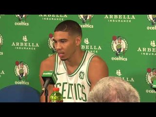 (Full) JAYSON TATUM Press Conference Celtics Media Day 2017-18