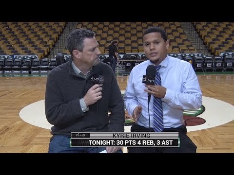 KYRIE IRVING And TERRY ROZIER ON FIRE - The Garden Report