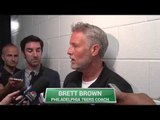 BRETT BROWN talks JOEL EMBIID contract, DARIO SARIC