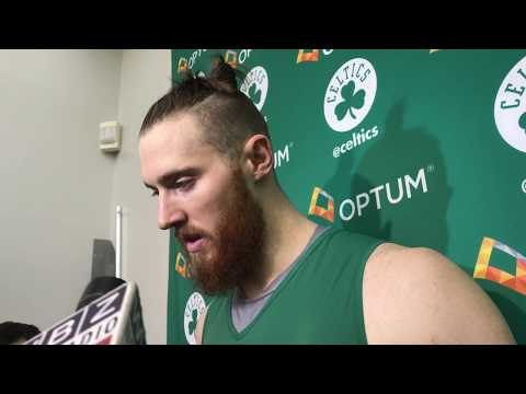 (Full) ARON BAYNES on playing PHYSICAL for CELTICS