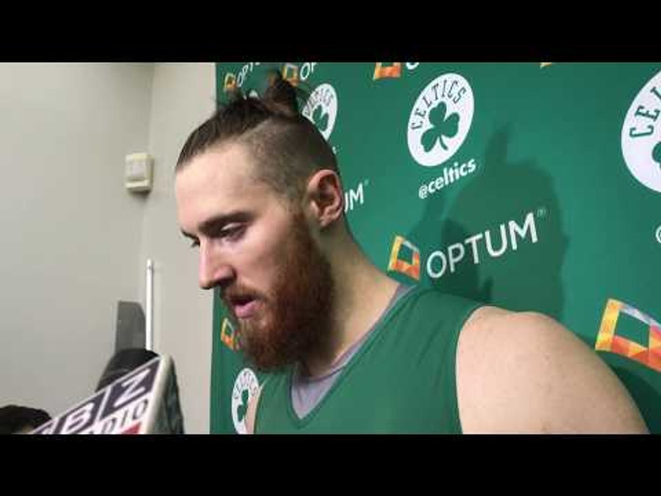 (Full) ARON BAYNES on playing PHYSICAL for CELTICS