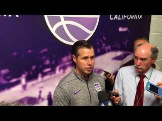 DAVID JOERGER talks DE'AARON FOX being compared to MIKE CONLEY