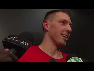 DANIEL THEIS: "Thats what we wanna be … the best defensive team in the league."