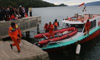 Basarnas Temukan Badan Kapal Tenggelam di Danau Toba