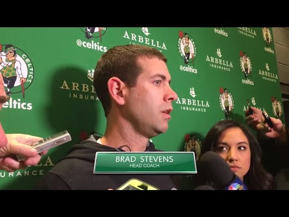 BRAD STEVENS talks matchup against ERIC BLEDSOE, new look BUCKS
