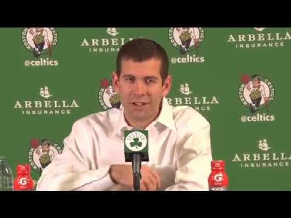 (full) BRAD STEVENS talks KYRIE, HORFORD & CELTICS resilience in defeating the MAVS