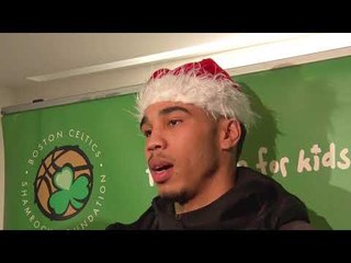 (full) JAYSON TATUM Talks About Playing on Christmas